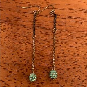 🔵Earrings! Gorgeous drop sparkle earrings🔵